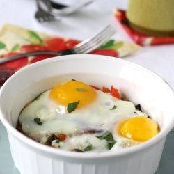 Greek Baked Eggs