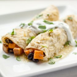 Sweet Potato Enchiladas