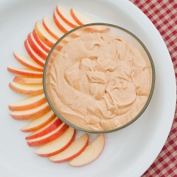 Caramel Peanut Butter Apple Dip