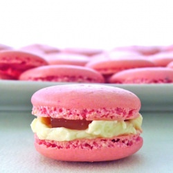 Lychee & Seven Treasures Macarons
