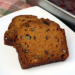 Pumpkin Apple Pecan Bread