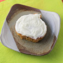 Pumpkin Cake & Cream Cheese Frosting