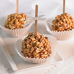 Caramel Macchiato Popcorn Balls