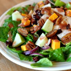 Romaine Salad w/ Cran-Vinaigrette