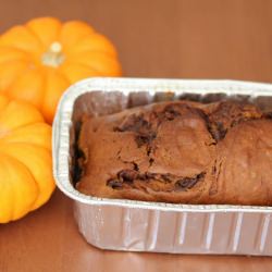 Nutella Swirl Pumpkin Bread