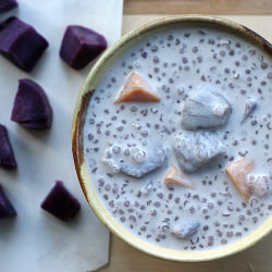Purple Yam & Tapioca Dessert
