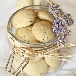 Lavender biscuits