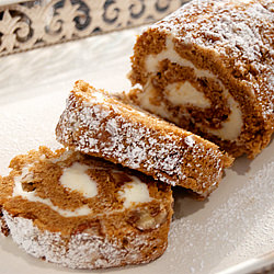 Cream Cheese Filled Pumpkin Roll