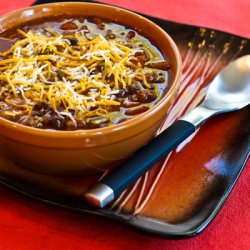 Crockpot Pumpkin Chili with Beef