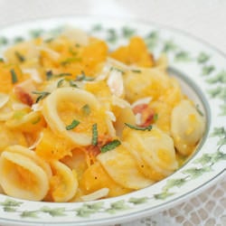 Pasta w/ Butternut Squash & Sage