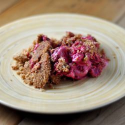 Sweet & Savory Red Beet Pie