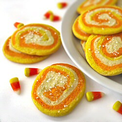Candy Corn Sugar Cookies