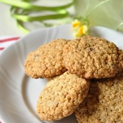 Flourless Oatmeal Cookies