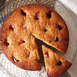 Strawberry Buttermilk Cake