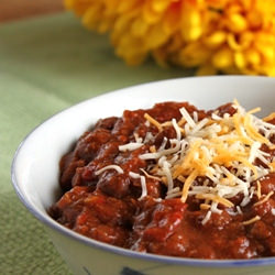 Pumpkin Beef Chili