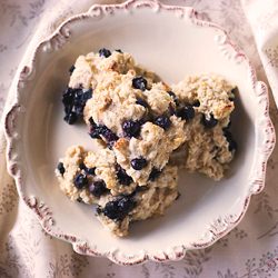 Blueberry Drop Scones