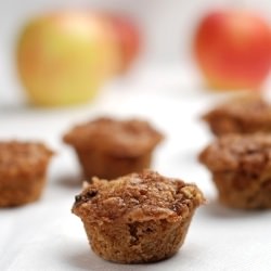 Whole Wheat Apple Muffins
