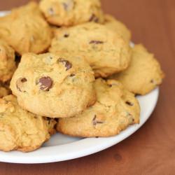 Pumpkin Spice Chocolate Chip Cookies