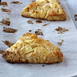 Apple and Cheddar Scones