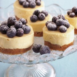 Cheesecake with Blueberries