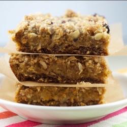 Pumpkin Bars w/ Crumb Topping