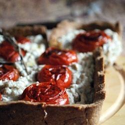 Eggplant Ricotta Tart