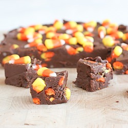 Candy Corn Fudge
