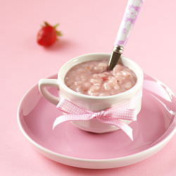 Pink Rice Pudding