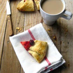 Apple and Blackberry Galette