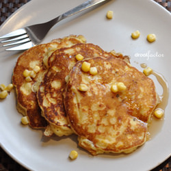 Sweetcorn & Cheddar Pancakes