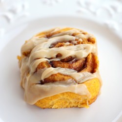 Pumpkin Cinnamon Rolls