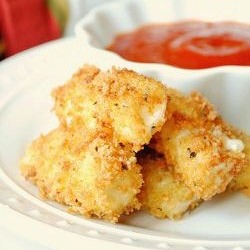Homemade Mozzarella Sticks