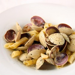 Pasta with Clams & Guindilla