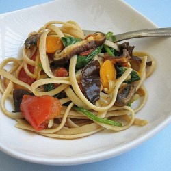 Spicy Vegetarian Linguine