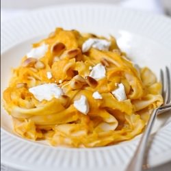 Fresh Pasta with Pumpkin