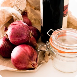 Confit of Red Onions