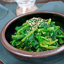Korean Spinach My Way