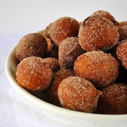 Pumpkin Doughnut Drops