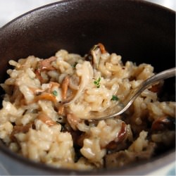 4 Mushroom Brie Risotto