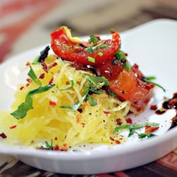 Spaghetti Squash & Tomato Sauce