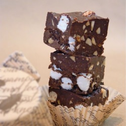 Rocky Road Fudge
