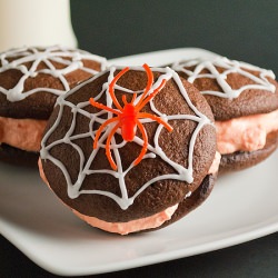 Spiderweb Whoopie Pies