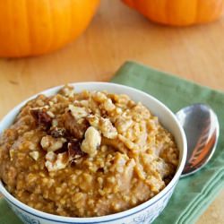 Pumpking Oatmeal