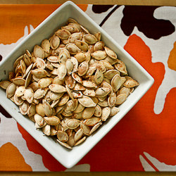 Rosemary Garlic Pumpkin Seeds