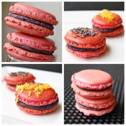 PINK for October macarons