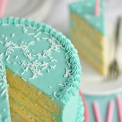 Vanilla Birthday Cake
