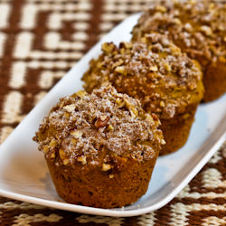 Low-Sugar Pumpkin Muffins