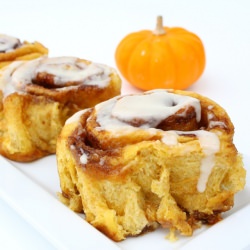 Pumpkin Cinnamon Rolls