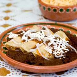 Mole Enchiladas