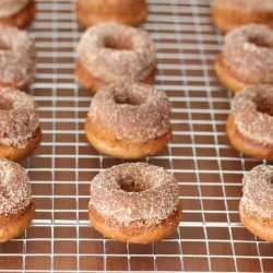 Mini Baked Cider Donuts